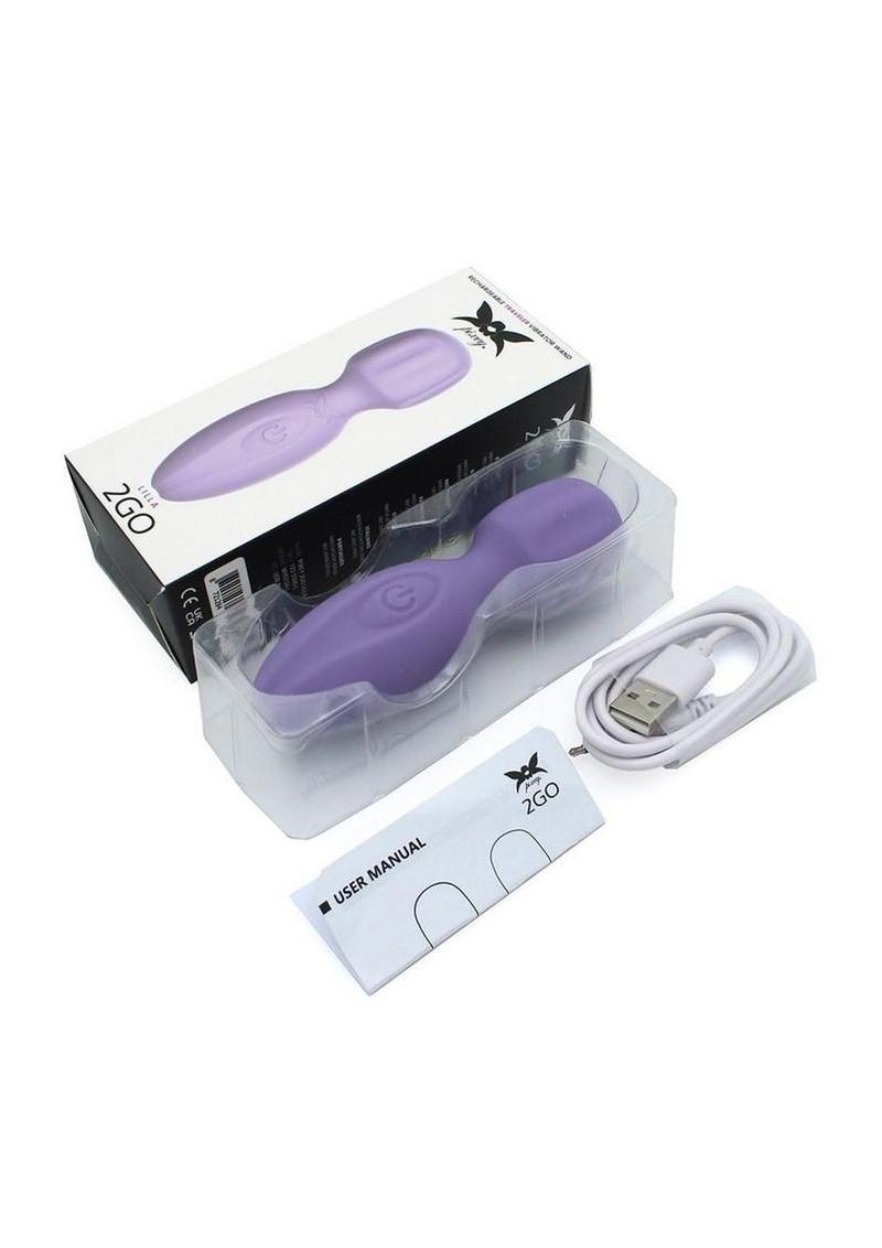 Travel size silicone wand massager for women rechargeable body safe quiet discreet design perfect for pleasure or personal relaxation