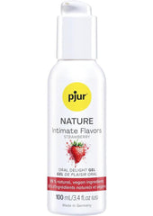 strawberry edible lube vegan