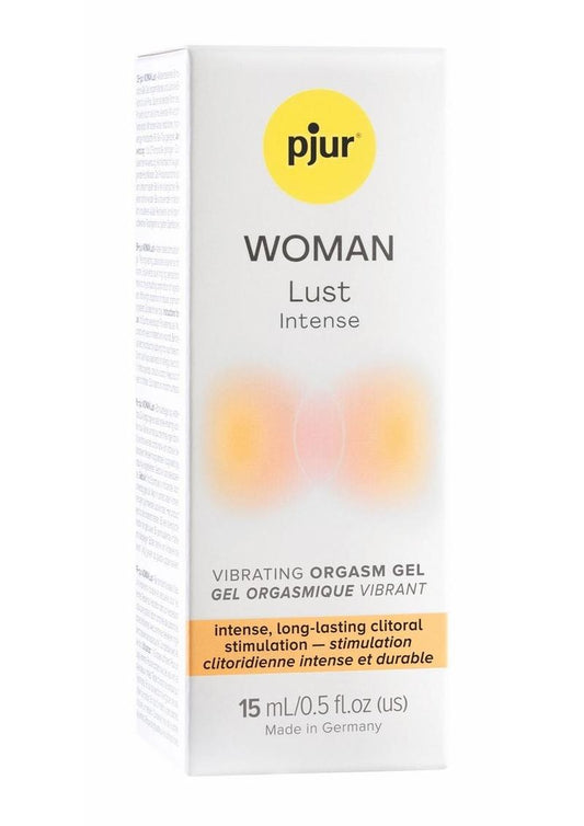 Pjur Woman Lust Intense Vibrating Orgasm Water Based Gel - 15ml