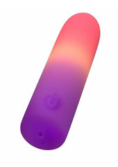Play with Me Cotton Candy Rechargeable Silicone Bullet Vibrator for females