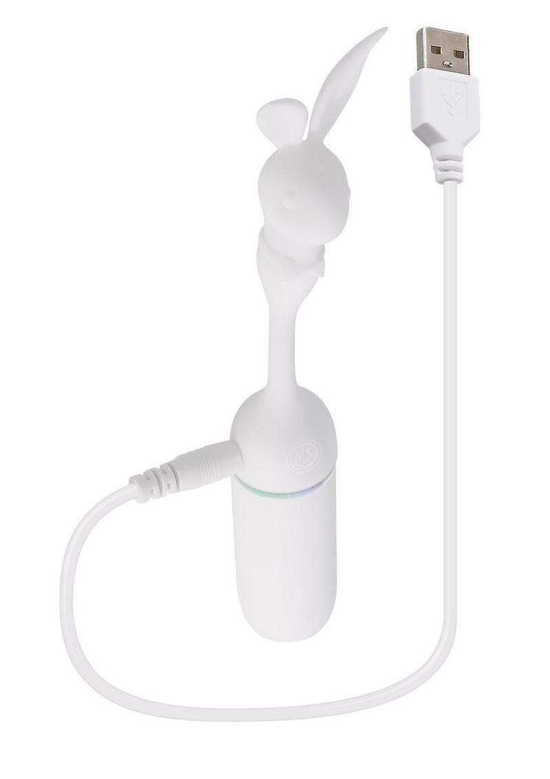 light up bunny vibrator flexible dual stimulation toy