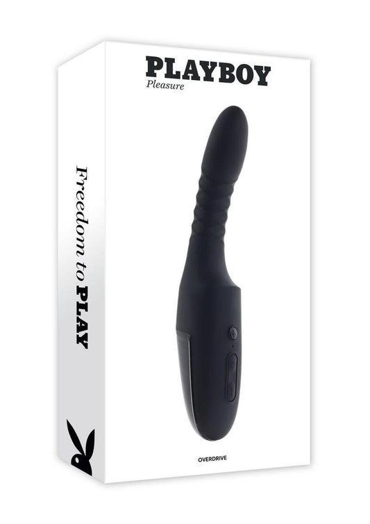 body safe silicone heating vibrator for women with suction base for solo play - Black