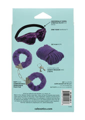 beginner bondage rope and BDSM cuff collection