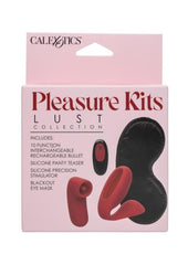 rechargeable bullet and eye mask set