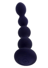 Pleasure Orbit Rechargeable Silicone Anal Beads with Remote Control