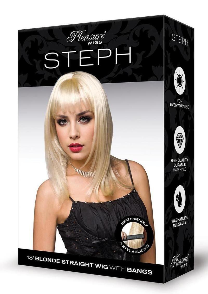 glamour style synthetic wig with natural texture for dancers and nightlife outfits- Platinum Blonde/Yellow