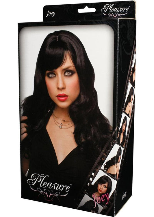 synthetic wig with natural texture and soft fibers for roleplay and nightlife transformation Black