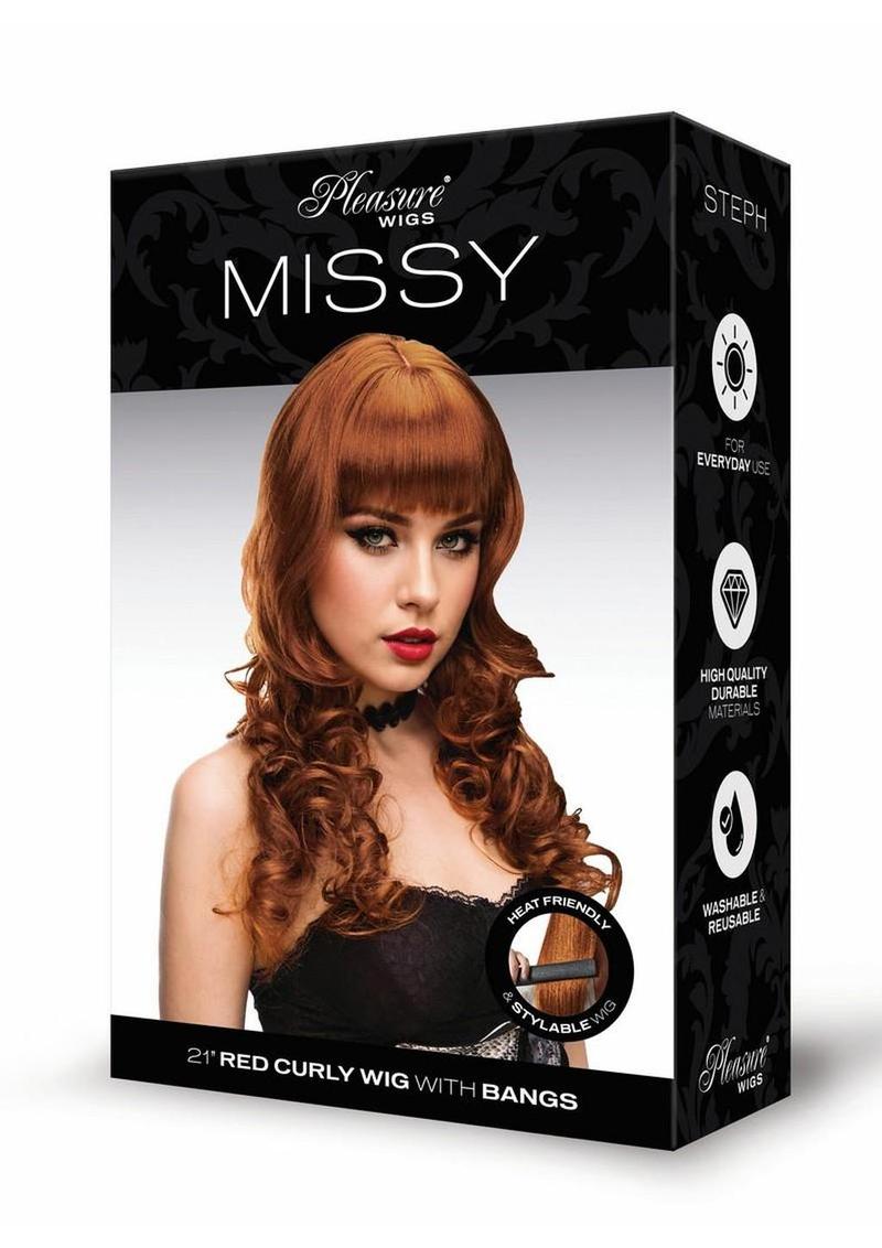 Elegant synthetic wig with soft flowing fibers designed for sexy transformation, performance, and self expression