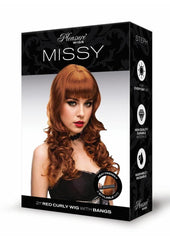Elegant synthetic wig with soft flowing fibers designed for sexy transformation, performance, and self expression