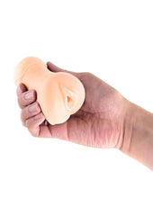 Male sex toy stroker with easy grip design