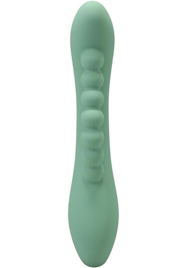 luxury female sex toy with beaded stimulation arm