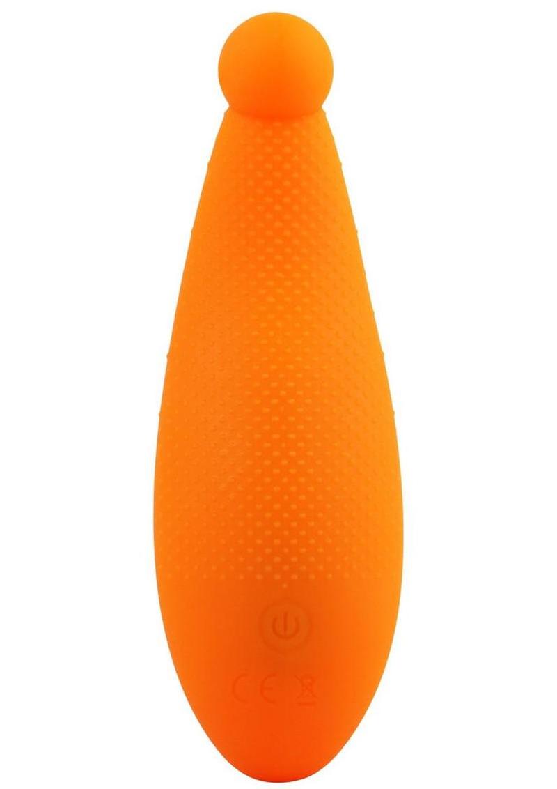 Polynesian Pleasures Into The C Sun Coralee Rechargeable Silicone Vibrator - Orange
