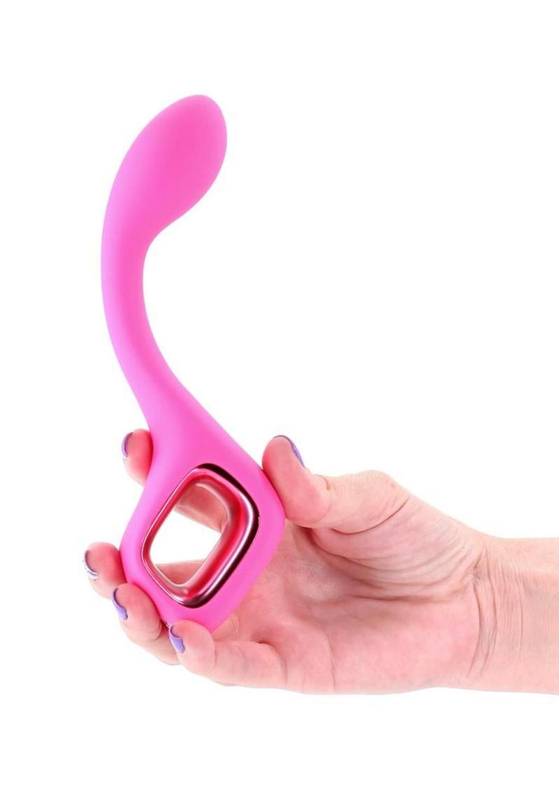 rechargeable silicone g spot vibrator waterproof design