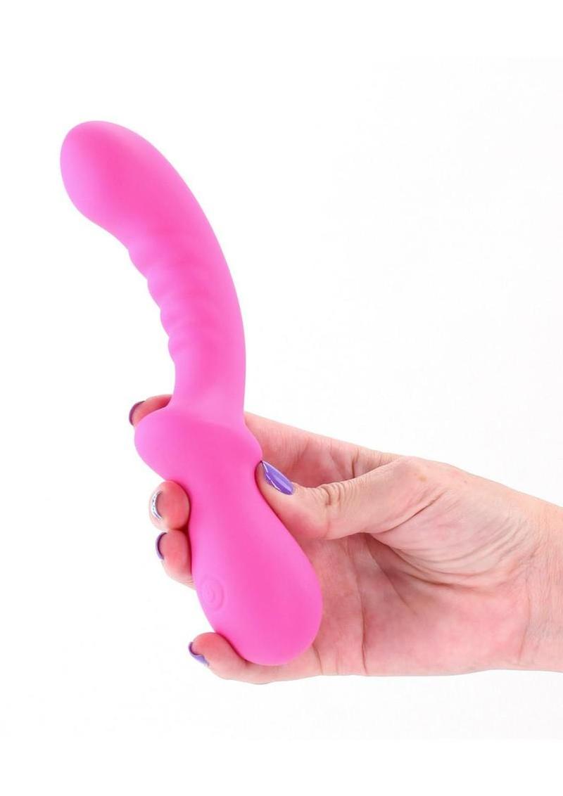 body safe silicone female sex toy curved internal stimulator