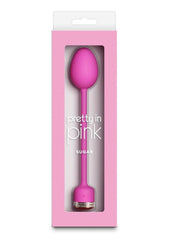 Pretty In Pink Sugar Rechargeable Silicone Vibrating Egg - Pink