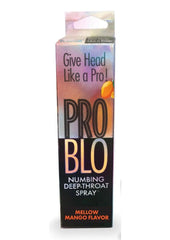 Problo Numbing Deep Throat Spray 1oz - Mango