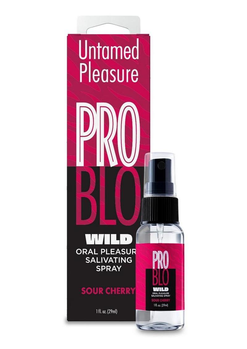 cherry salivating blowjob spray