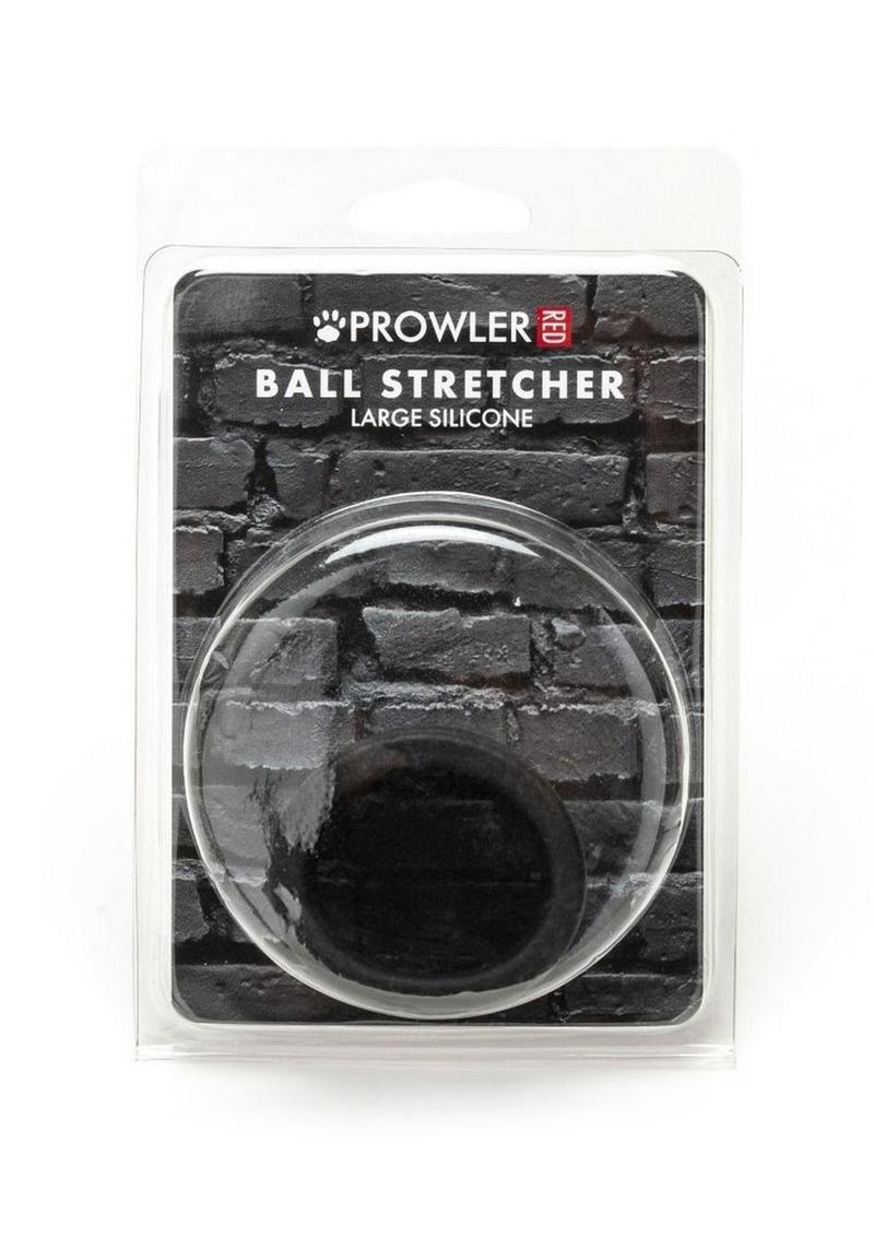 Prowler Red Silicone Ball Stretcher - Black - Large