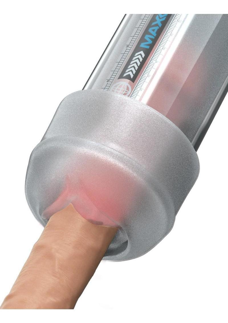 penis pump with stroker sleeve