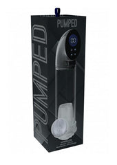 Best Male Sex toy Pumped Hyperscope Automatic Rechargeable Dual Vibrating Male Pump with Vagina Sleeve - Grey/Gun Metal