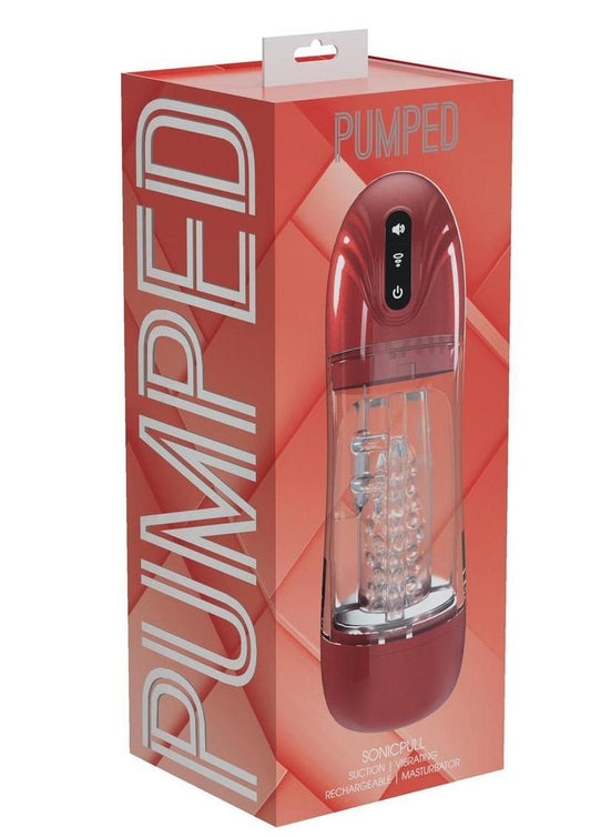 Male Masturbator in Red