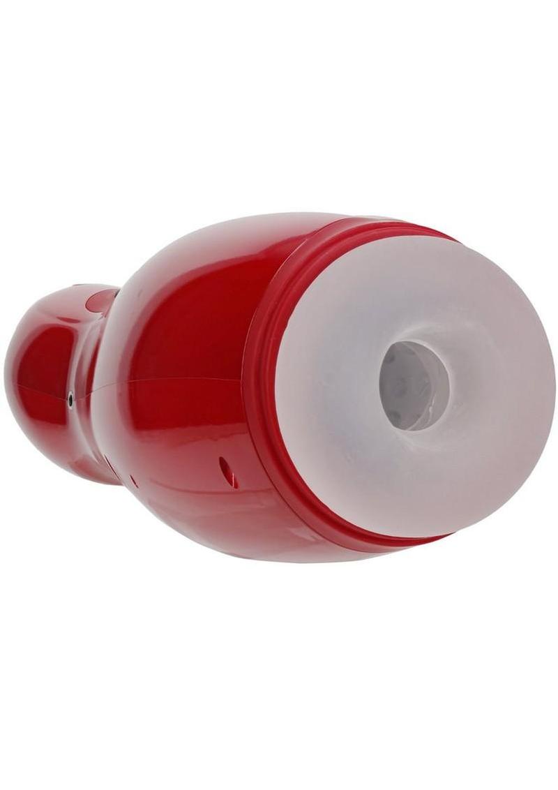Adult sex toy rechargeable metallic masturbator with phone attachment
