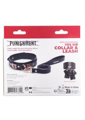 rose gold bondage collar and leash set perfect for submission obedience and erotic roleplay