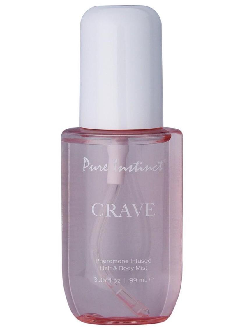 Pure Instinct Pheromone Hair and Body Mist - Crave - 3.35oz/99ml