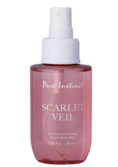 Pure Instinct Pheromone Hair and Body Mist - Scarlet Veil - 3.35oz/99ml