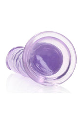 Realrock Crystal Clear Straight No Balls Dildo