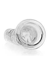 Realrock Crystal Clear Straight No Balls Dildo