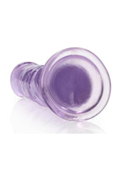 Realrock Crystal Clear Straight No Balls Dildo