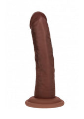 Dual density silicone dildo close up