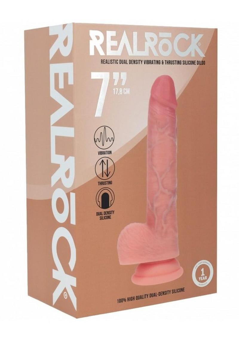 Realrock dildo styled with remote control