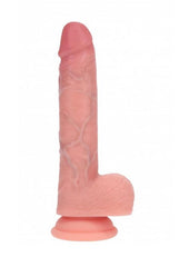 Realrock vibrating thrusting dildo with balls