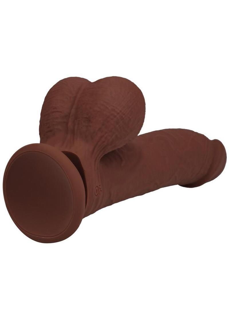 dual density erection style silicone dildo