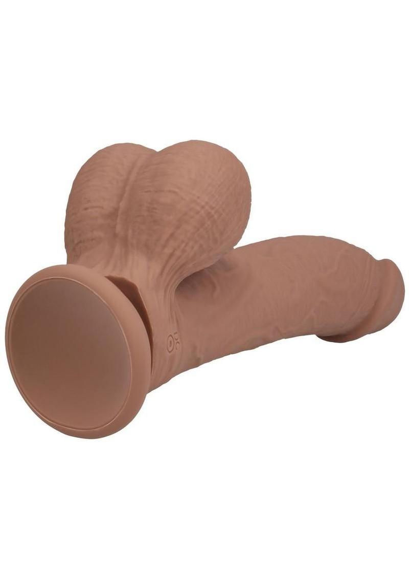 weighted ball handle silicone dildo