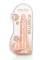 Realrock Skin Realistic Dildo with Balls - Vanilla - 9in