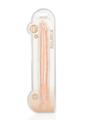 Realrock Skin Realistic Double Dildo - Vanilla - 18in