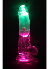 Realrock Vibrating Led Wireless Rechargeable Remote Control Cock with Balls Best Female Sex Toys!