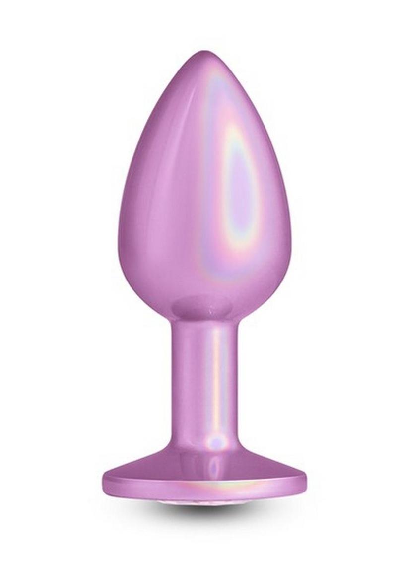 Rear Assets Anal Plug - Small - Iridescent - Pink - Small