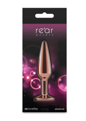 Lightweight anal plug body safe chrome finish