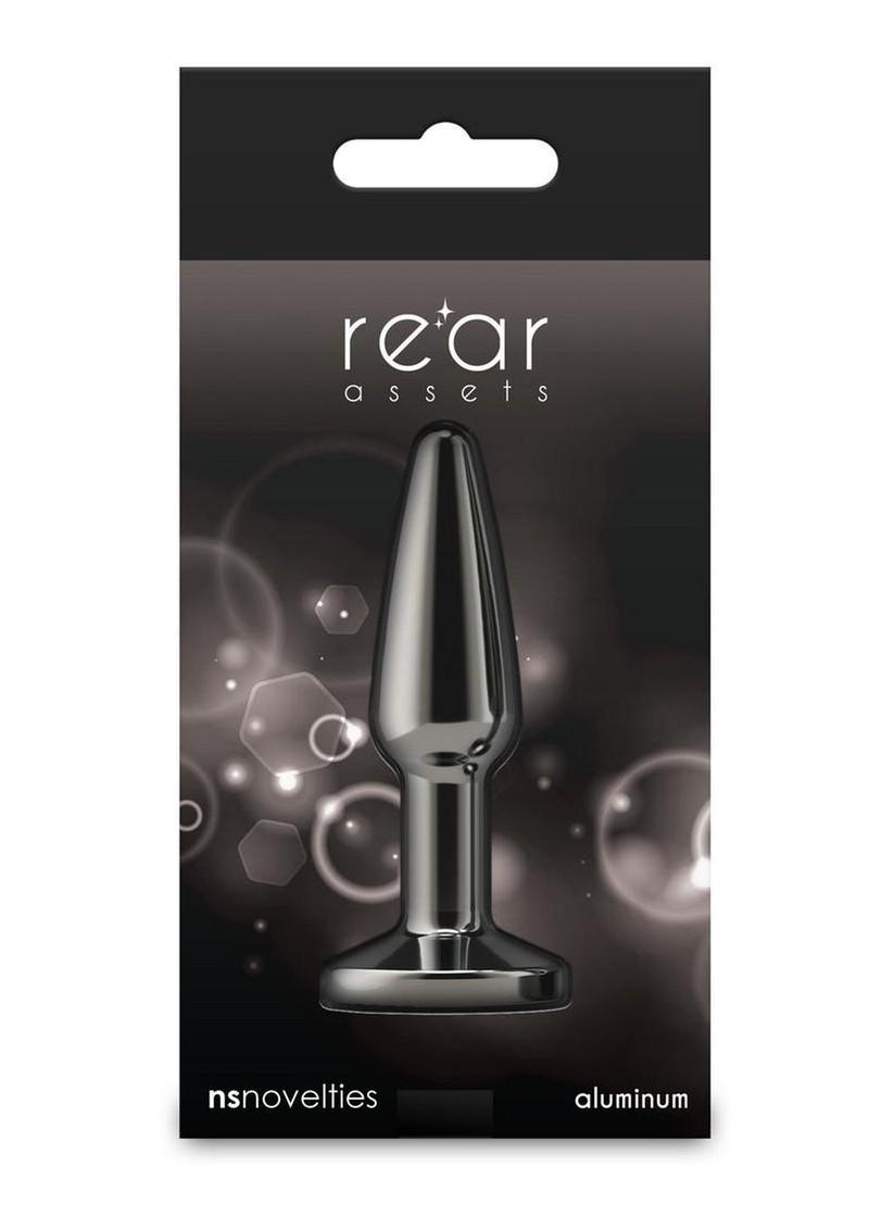 Rear Assets anal plug butt plug sex toy shown in multiple color options