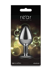 body safe anal plug with decorative gem