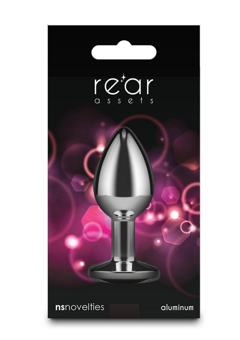 Flared Base Plug Silver Lightweight Anal Plug Body Safe | Primal Pleasure