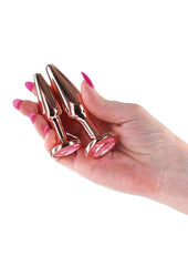 Tapered anal plug for easy insertion