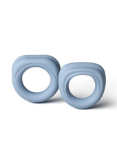 gray silicone cock ring set