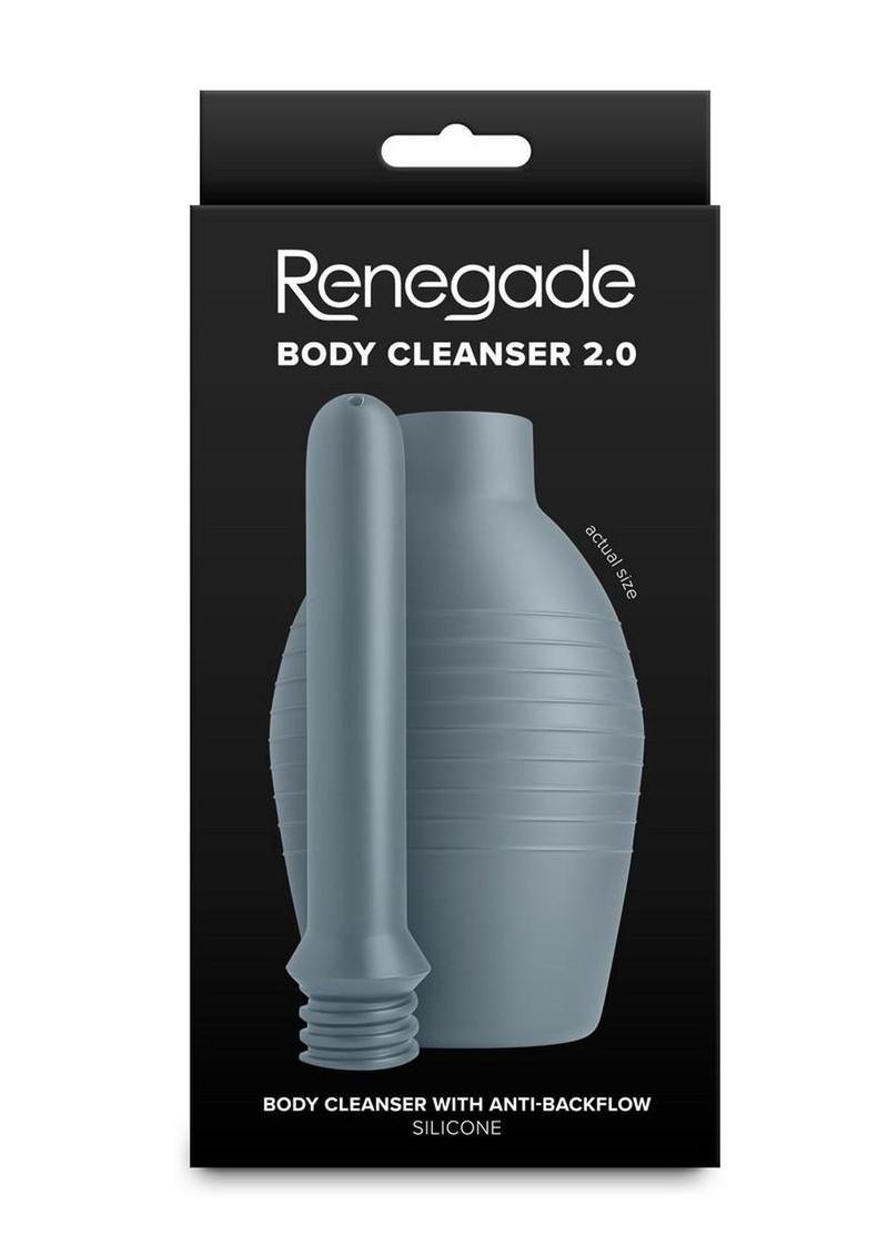 Renegade Body Cleanser 2.0 Silicone Enema - Grey