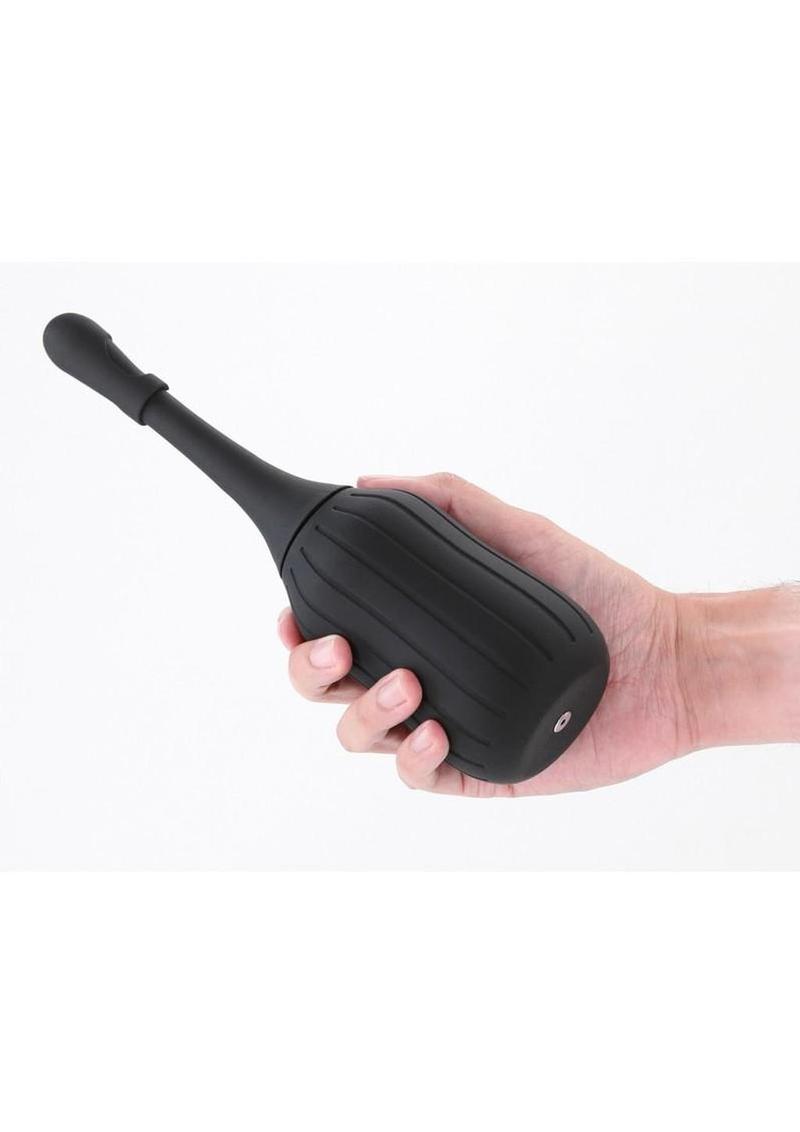 silicone enema cleanser with anti backflow hygiene design