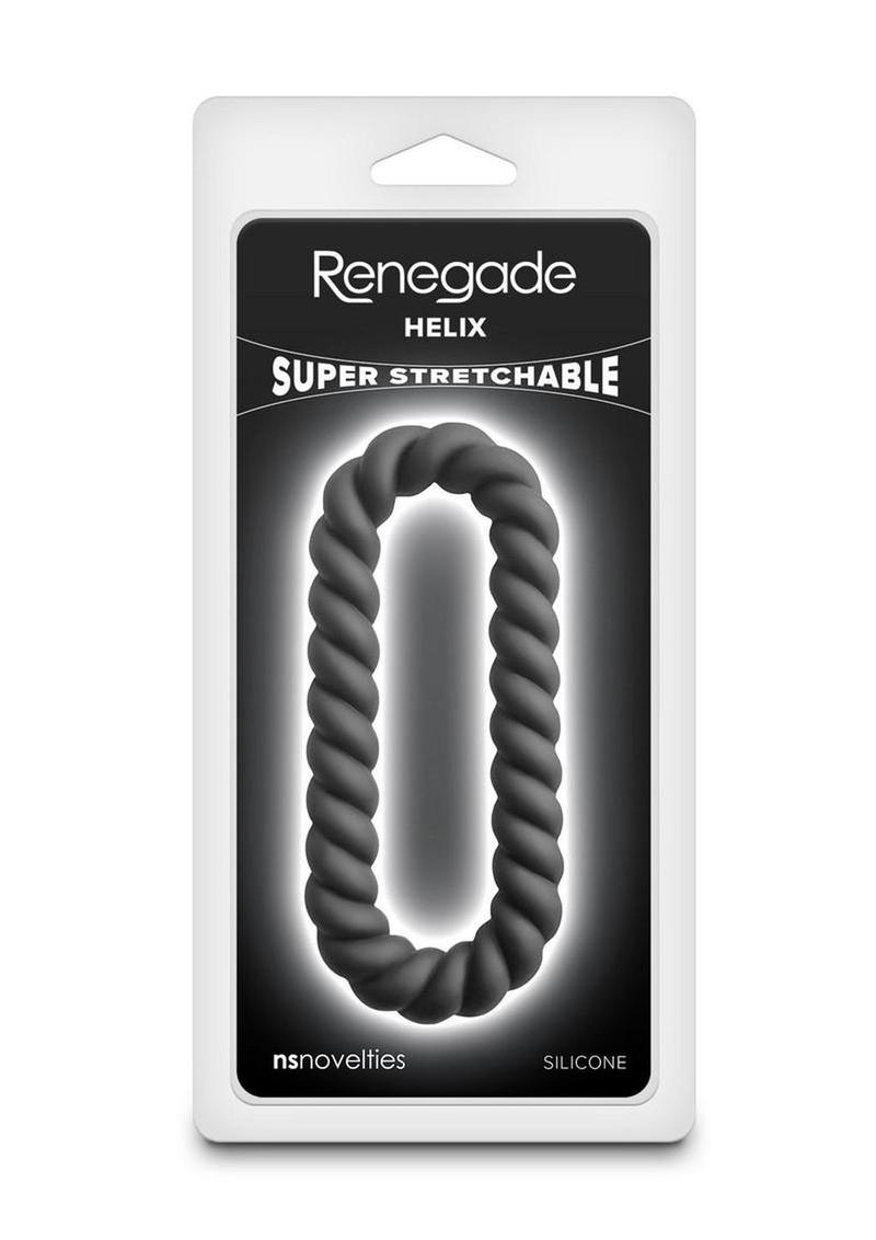 black twist cock and ball ring